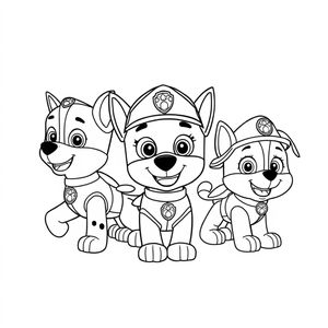 Libro para Colorear - ¡Paw Patrol: Acción!