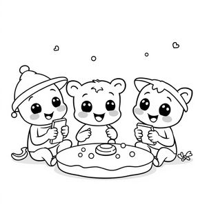 Libro de colorear de Bluey