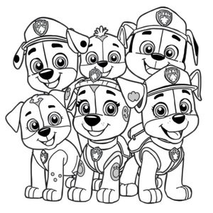 PAW Patrol: Mision de Colorear