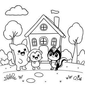 Kolorowanka Bluey: Magiczne Przygody