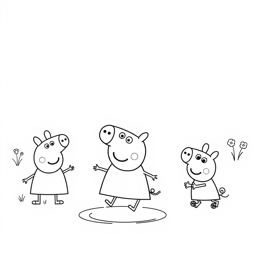 Libro para Colorear Peppa Pig
