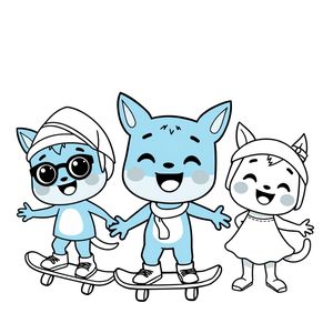 Libro para Colorear de Bluey