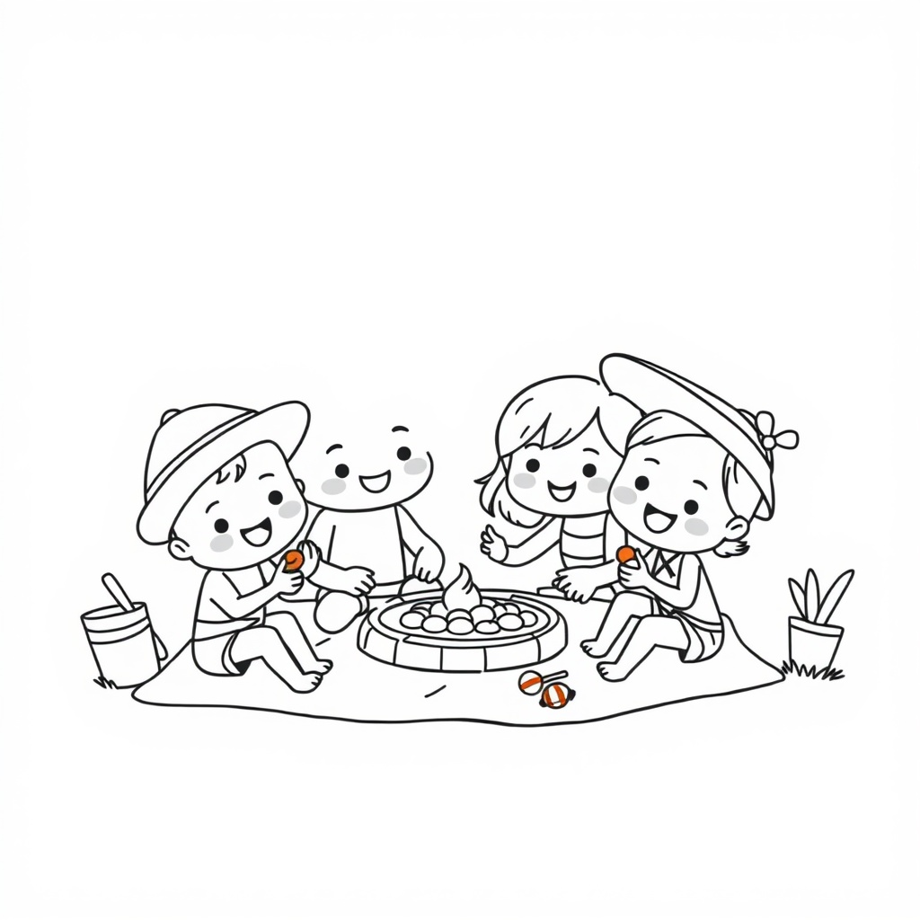 Libro de Colorear de Bluey