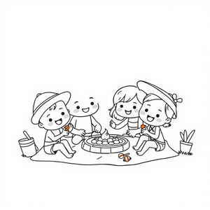 Libro de Colorear de Bluey