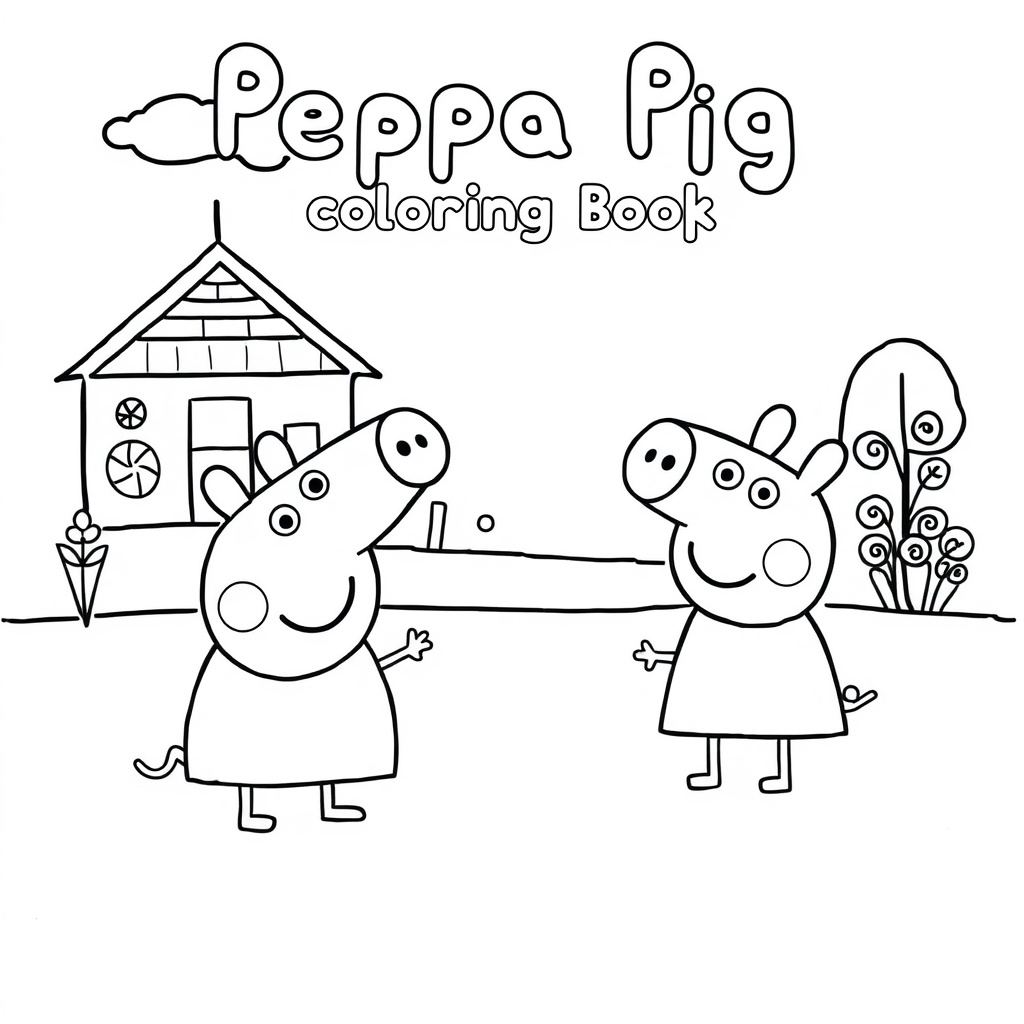 Peppa Pig - Libro de colorear de aventuras