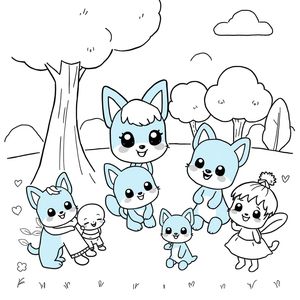 Libro para colorear de Bluey