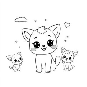 Libro para Colorear de Aventuras de Bluey