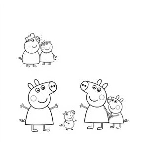 Libro de Colorear Peppa Pig