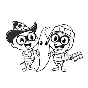 Libro para Colorear de Bluey