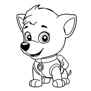 Kolorowanka PSI Patrol