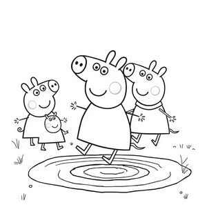 Libro para Colorear Aventuras de Peppa Pig