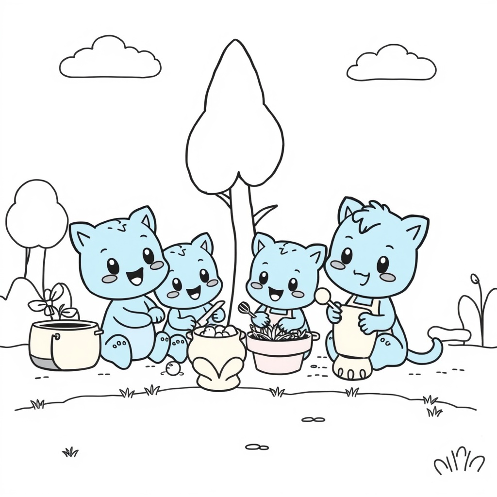 Libro para colorear de Bluey