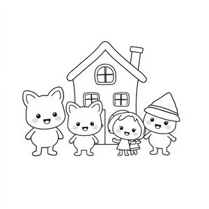 Libro para colorear de Bluey