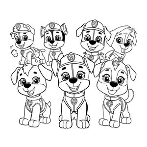 La Patrulla Canina: Libro de Colorear de Aventuras