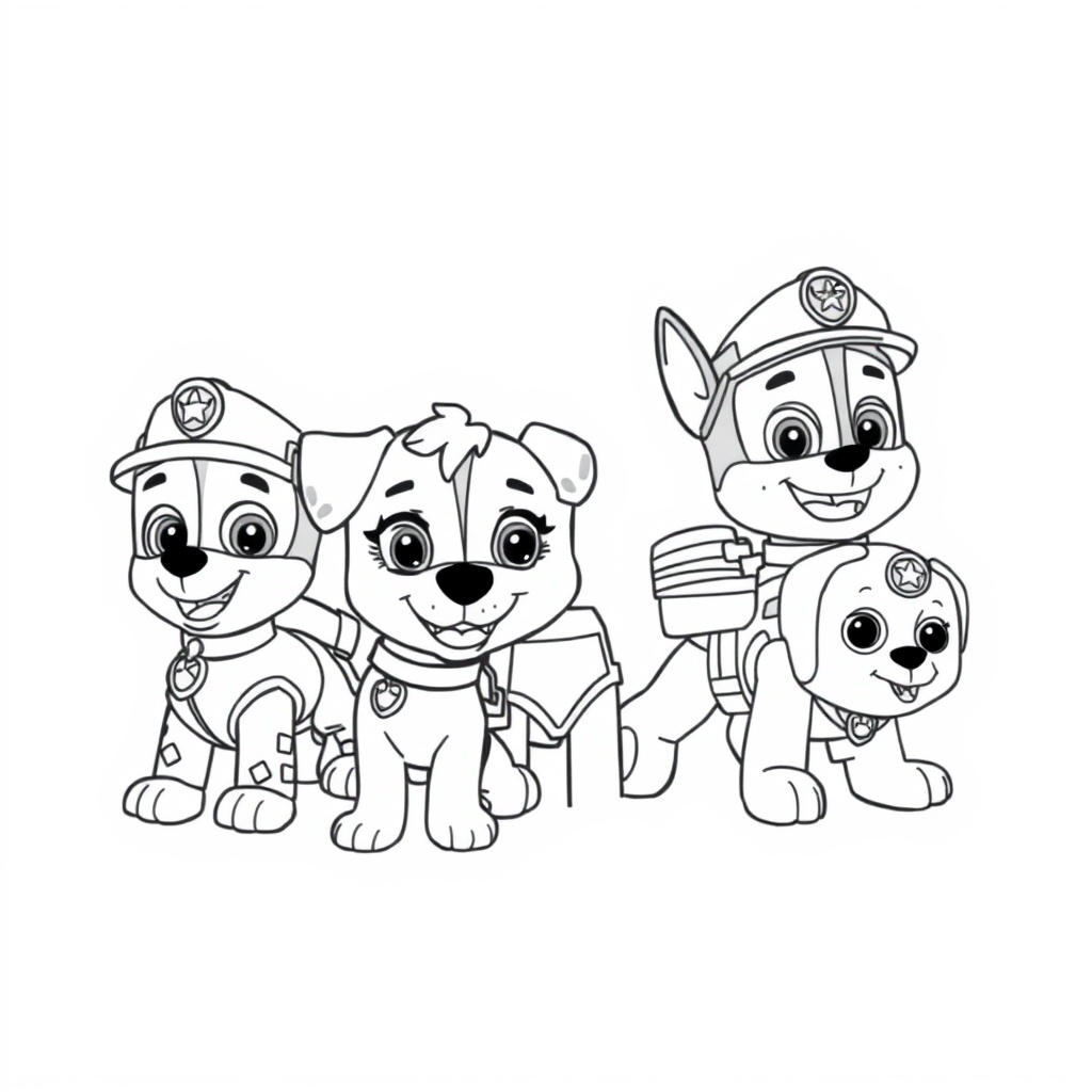 Mundo Colorido de la Patrulla Canina