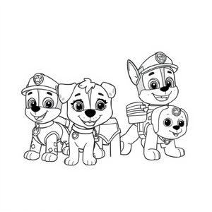 Mundo Colorido de la Patrulla Canina