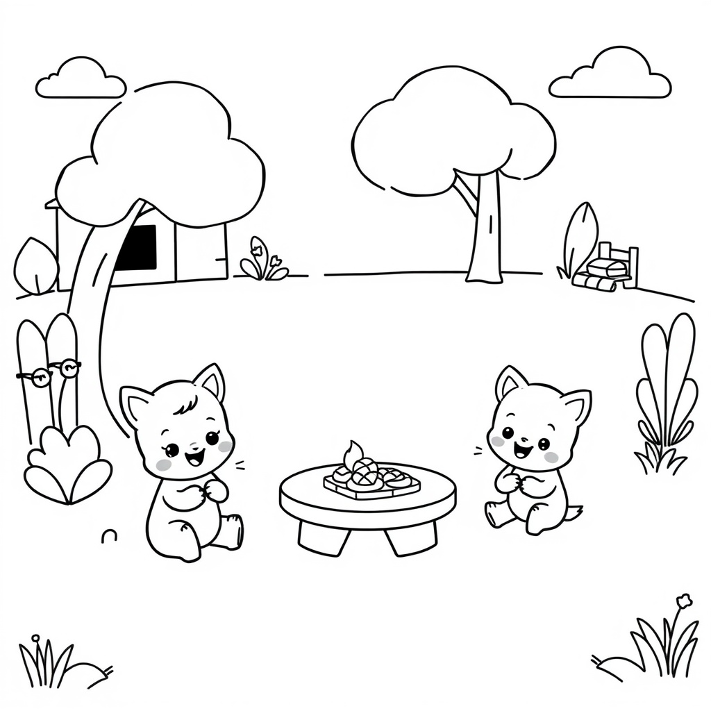 Libro para Colorear Bluey