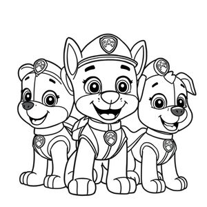 Libro de Colorear de PAW Patrol