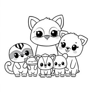 Libro para Colorear de Bluey