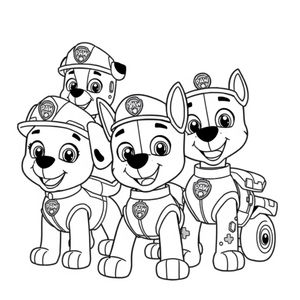 Kolorowanka Psi Patrol