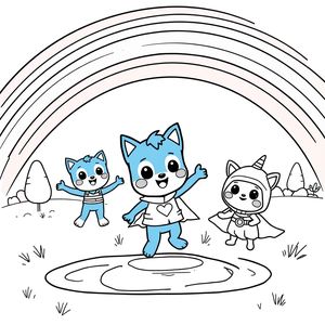 Libro para Colorear de Bluey: Aventuras en el Mundo de la Diversión