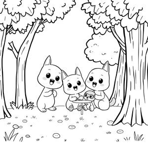 Libro de colorear Bluey