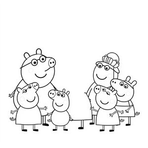 Libro para Colorear de Peppa Pig