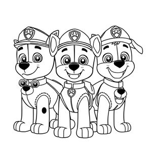 Libro para Colorear Patrulla Canina