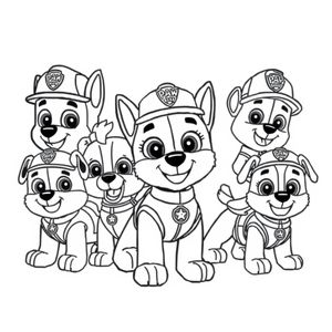 Libro para Colorear PAW Patrol