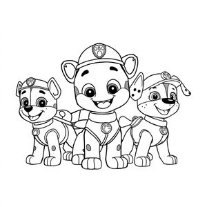 Libro para Colorear de la Patrulla Canina