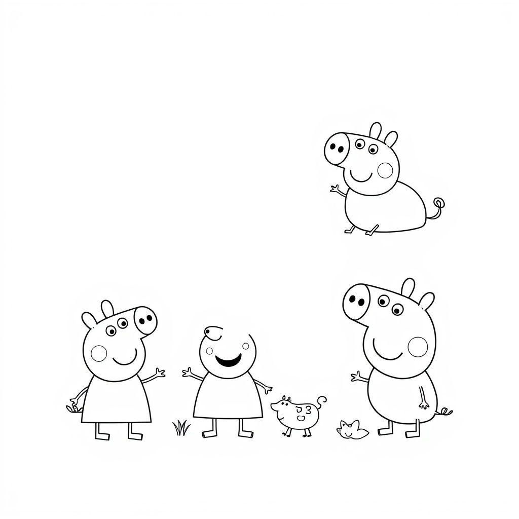 Libro para Colorear: Peppa Pig