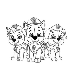 Libro para Colorear de la Patrulla Canina