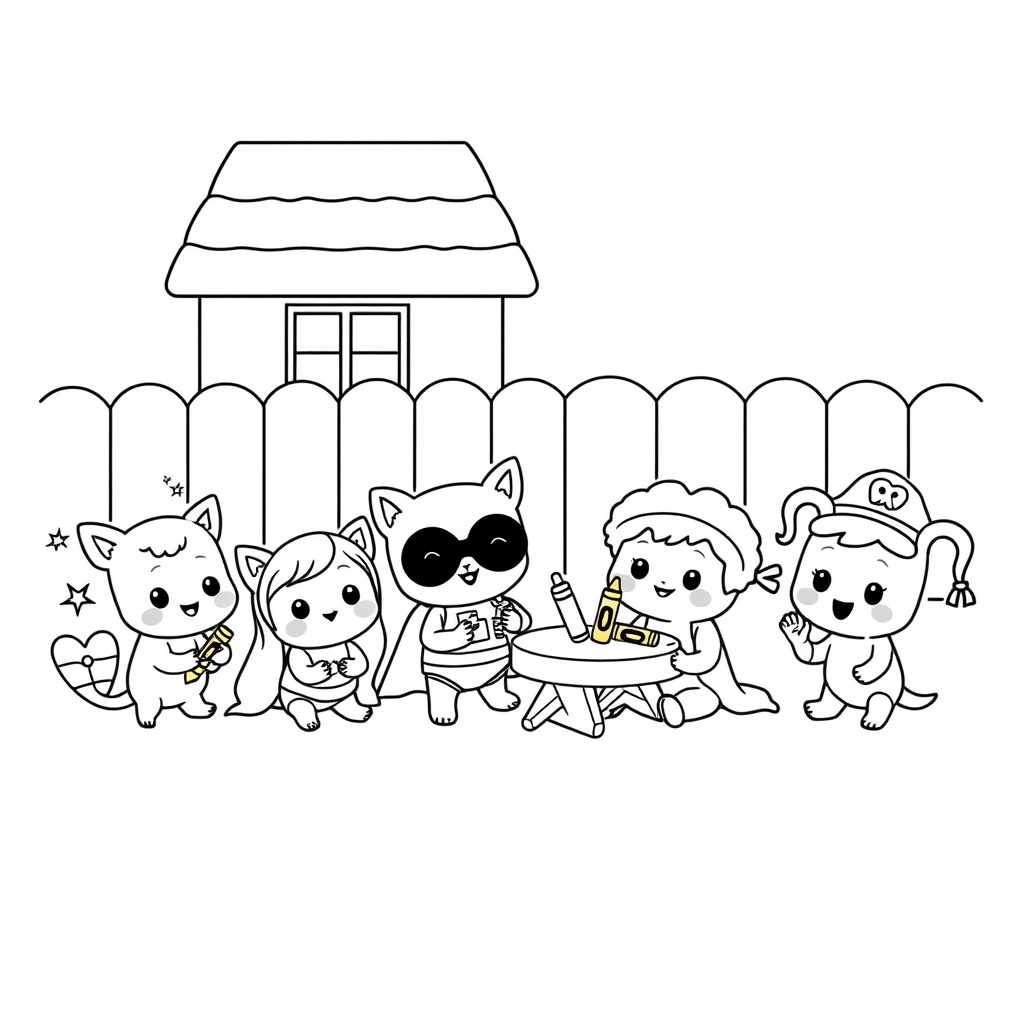 Libro para Colorear de Bluey