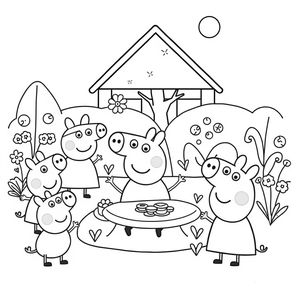 Libro para Colorear de Peppa Pig: Mundo de la Amistad