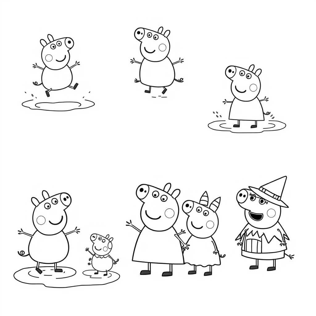 Peppa Pig - Libro de Colorear de Aventuras