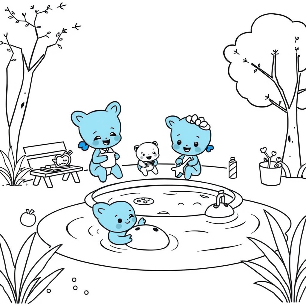 Bluey - Libro de Colorear de Aventuras