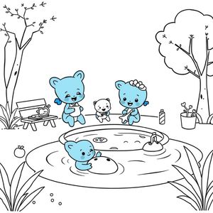 Bluey - Libro de Colorear de Aventuras