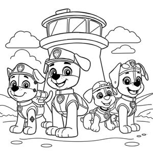 Patrulla Canina - Aventura del Equipo de Rescate