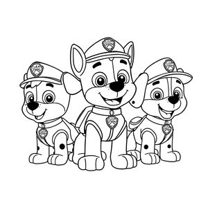 PAW Patrol: Libro para Colorear de Acción