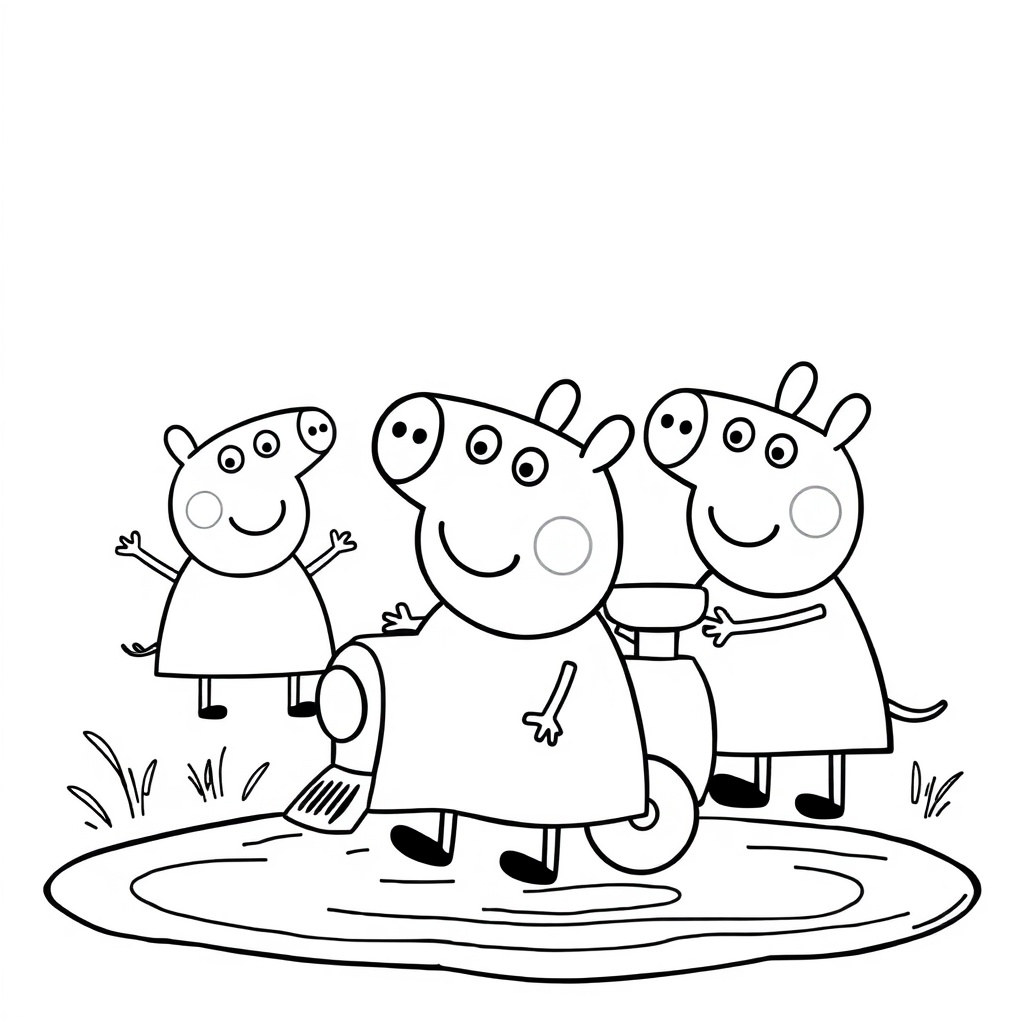 Peppa Pig - Libro de Colorear de Aventuras