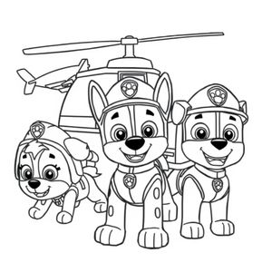 Libro de Colorear de PAW Patrol