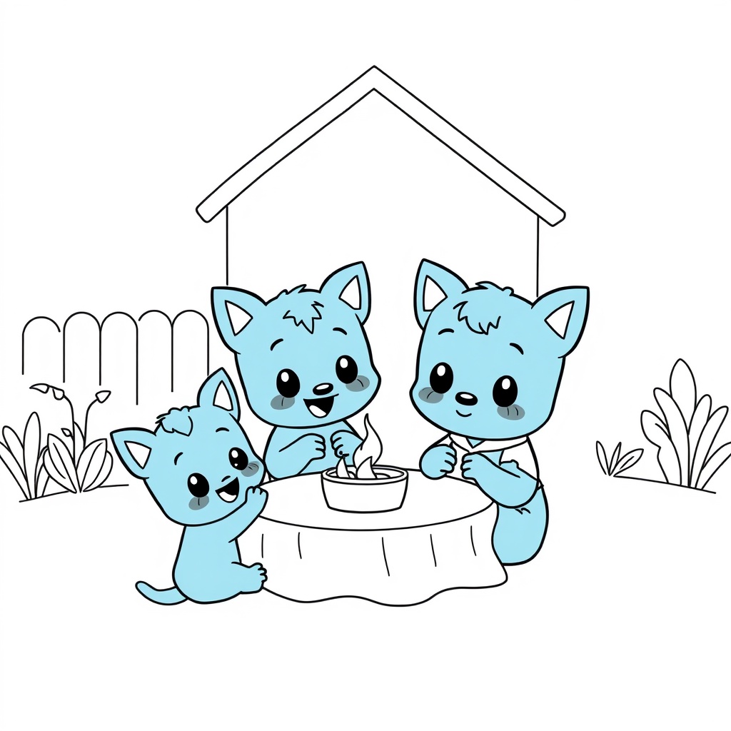 Libro para colorear de Bluey