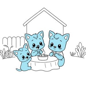 Libro para colorear de Bluey