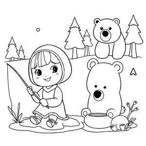 Masza i Niedźwiedź: Przygody w Lesie