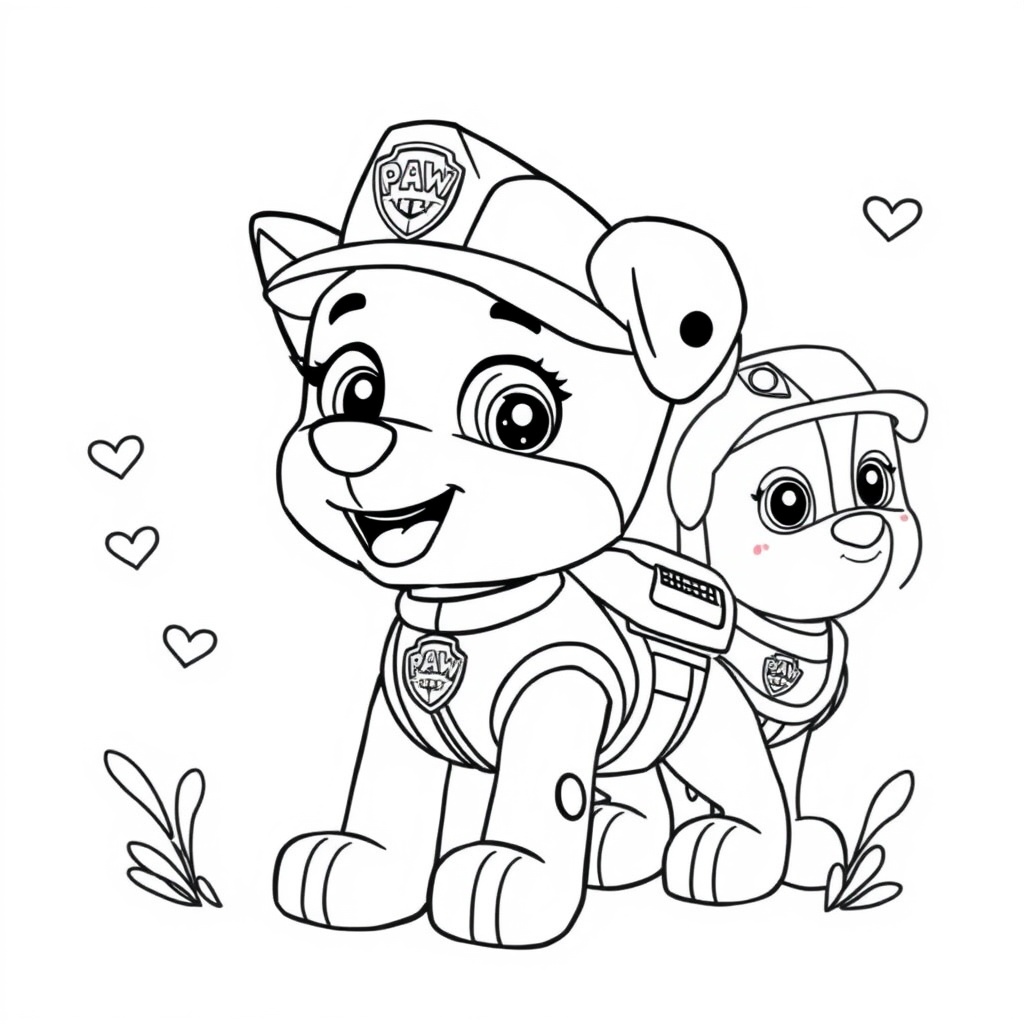 Libro de Colorear PAW Patrol
