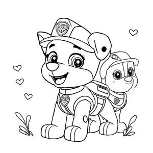 Libro de Colorear PAW Patrol