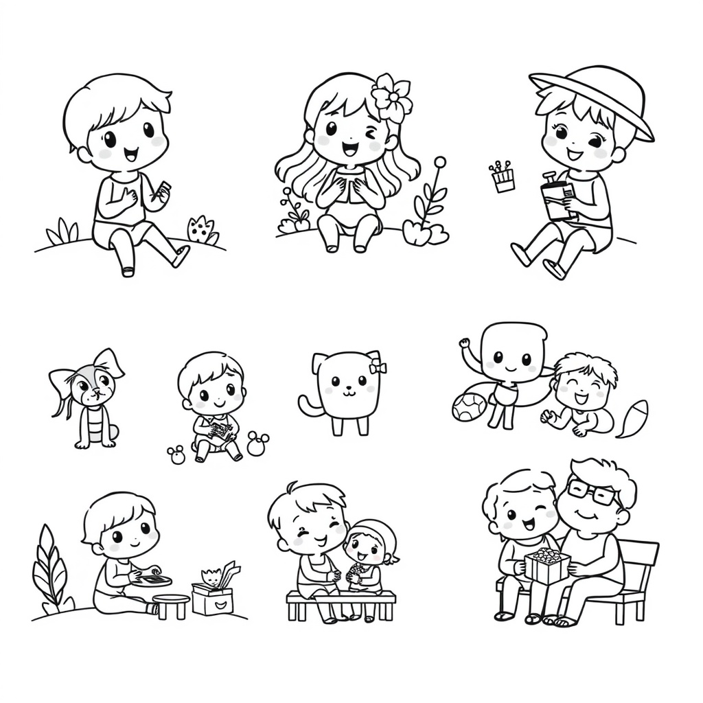 Libro para colorear de Bluey