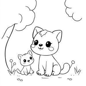 Libro de Colorear Bluey