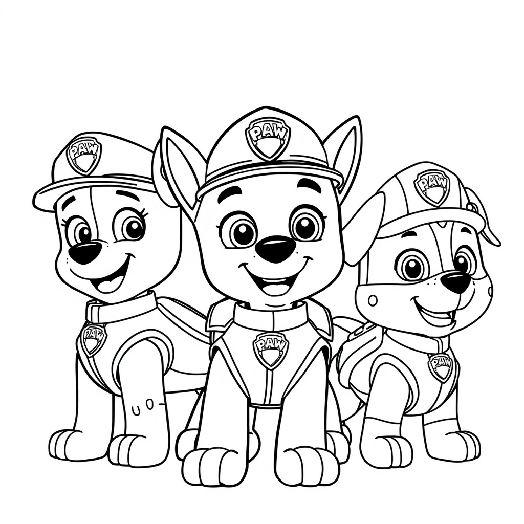 Libro de Colorear PAW Patrol