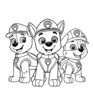 Libro de Colorear PAW Patrol